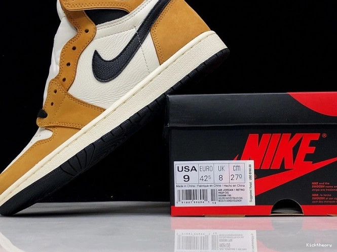 Kicktheory 1 Year Retro of Rookie High OG 555088-700 the Jordan Air 0630